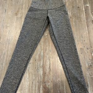 DYI Black Grey Herringbone Pattern Leggings